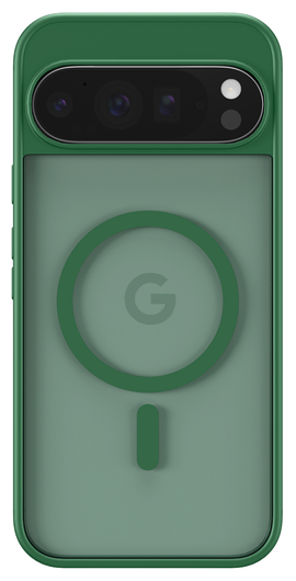 Google Pixel 10 Pro XL Hoesje met MagSafe Back Cover PixelSnap Matte Groen afbeelding 4