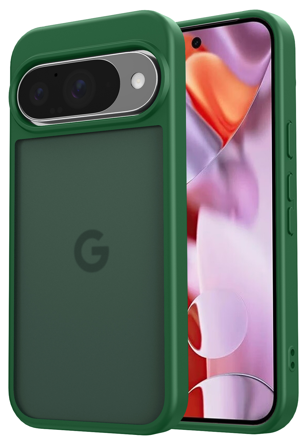 Google Pixel 10 / 10 Pro Hoesje Back Cover Matte Groen afbeelding 1
