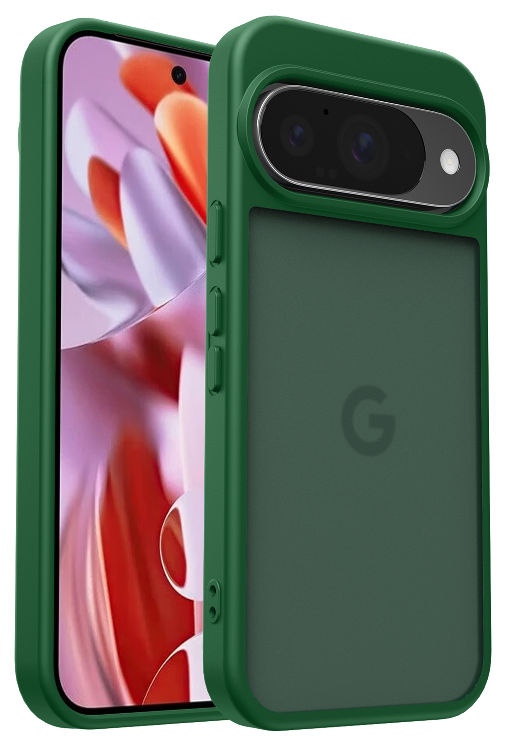 Google Pixel 10 / 10 Pro Hoesje Back Cover Matte Groen afbeelding 8