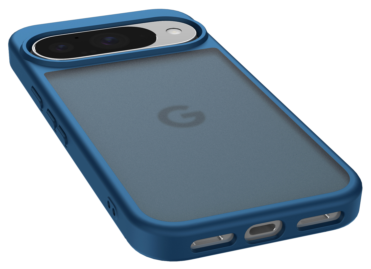 Google Pixel 10 / 10 Pro Hoesje Back Cover Matte Blauw afbeelding 4