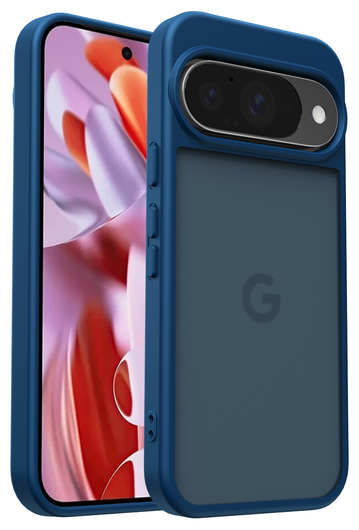 Google Pixel 10 / 10 Pro Hoesje Back Cover Matte Blauw afbeelding 8