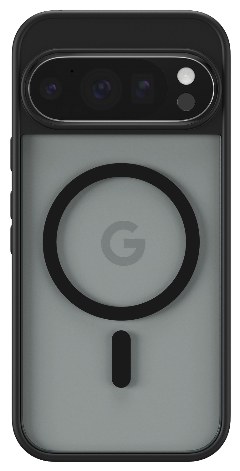 Google Pixel 10/10 Pro Hoesje MagSafe Back Cover PixelSnap Matte Zwart afbeelding 4