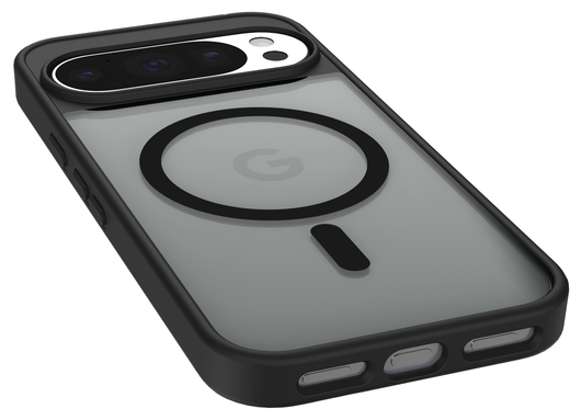 Google Pixel 10/10 Pro Hoesje MagSafe Back Cover PixelSnap Matte Zwart afbeelding 5