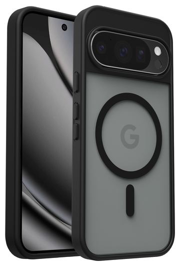 Google Pixel 10/10 Pro Hoesje MagSafe Back Cover PixelSnap Matte Zwart afbeelding 7