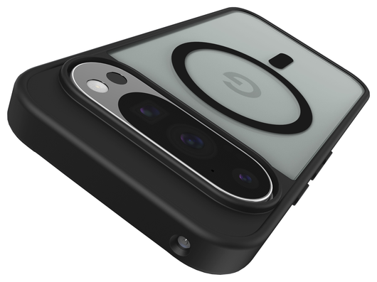 Google Pixel 10/10 Pro Hoesje MagSafe Back Cover PixelSnap Matte Zwart afbeelding 10