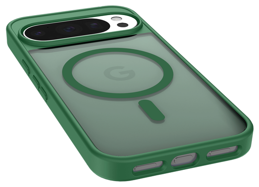 Google Pixel 10/10 Pro Hoesje MagSafe Back Cover PixelSnap Matte Groen afbeelding 5