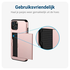 Samsung Galaxy S25 FE Hoesje met Slider Kaarthouder Back Cover Roze afbeelding 9