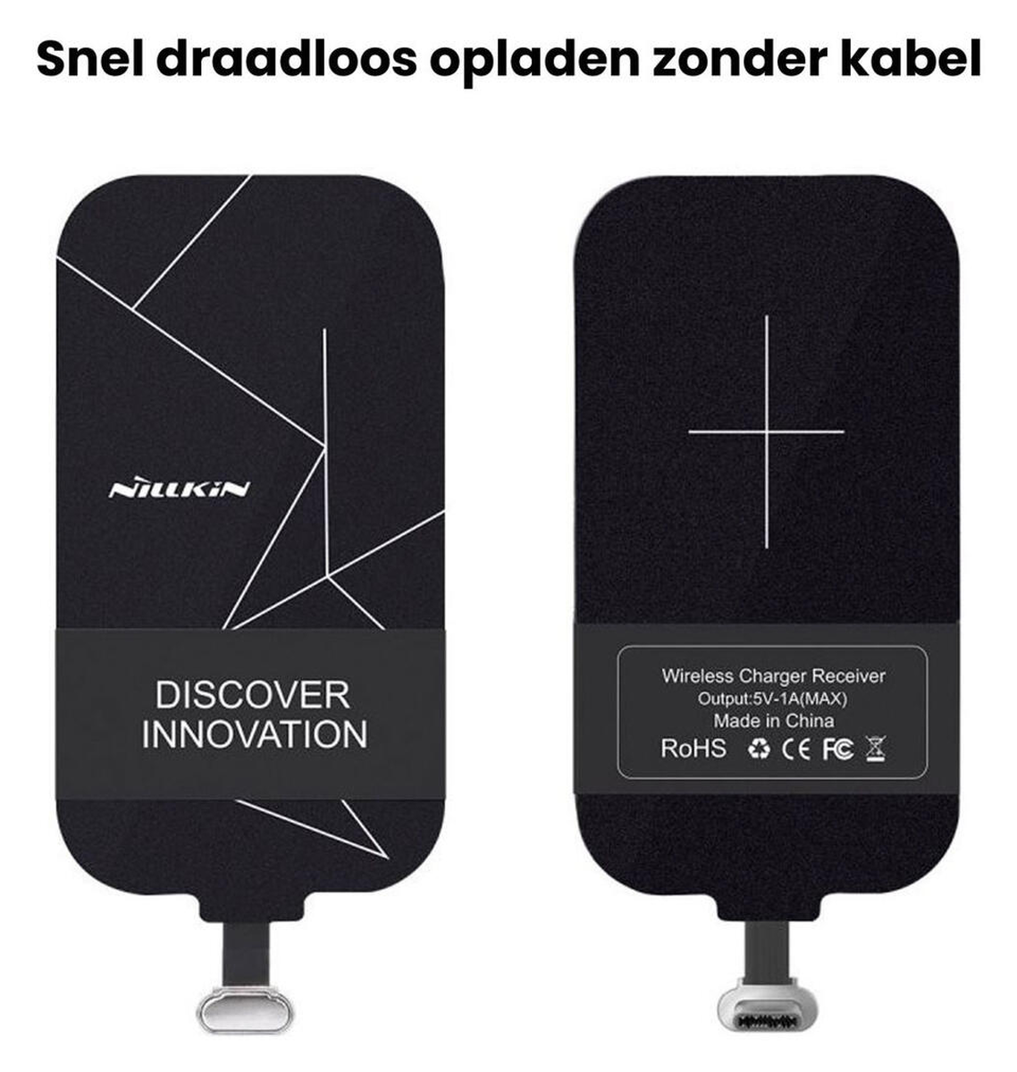 Nillkin Type-C Wireless Charging Receiver met Originele Samsung Daardl afbeelding 11