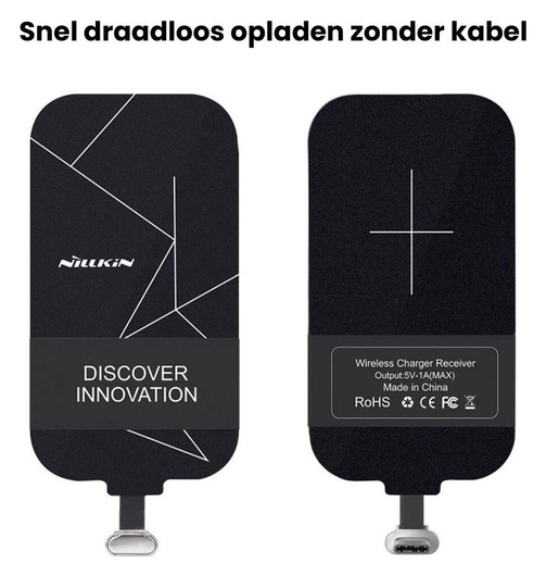 Nillkin Type-C Wireless Charging Receiver met Originele Samsung Daardl afbeelding 11