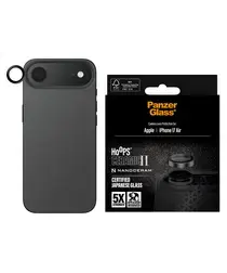 PanzerGlass Hoops Ceramic iPhone Air Camera Lens Protector Glas afbeelding