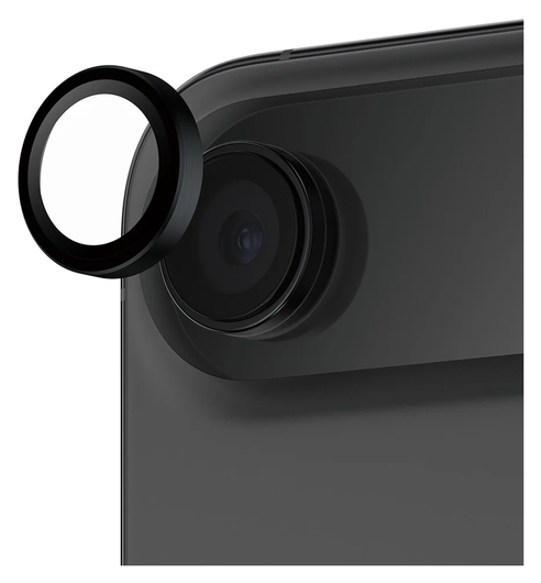 PanzerGlass Hoops Rings iPhone Air Camera Lens Protector Glas Zwart afbeelding 3