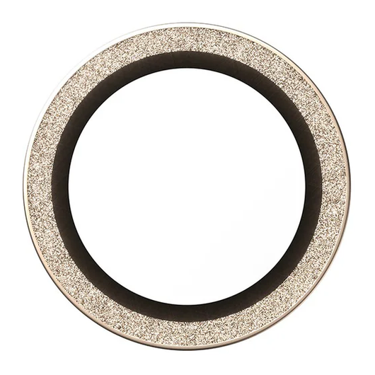 PanzerGlass Hoops Rings iPhone Air Camera Lens Protector Glas Glitter Goud afbeelding 4