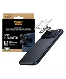 PanzerGlass Hoops Rings iPhone 17 Pro (Max) Camera Protector Glas Zwart afbeelding