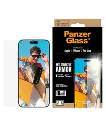PanzerGlass Anti-Reflective iPhone 17 Pro Max Screen Protector Tempered Glass afbeelding