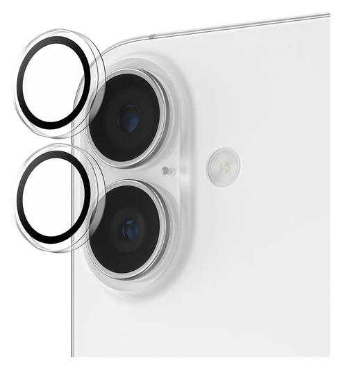 PanzerGlass Hoops Rings iPhone 17 Camera Lens Protector Glas Transparant afbeelding 2