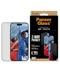 PanzerGlass Ultra-Wide iPhone Air Screen Protector Privacy Glass afbeelding