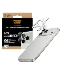 PanzerGlass Hoops Rings iPhone 17 Pro (Max) Camera Protector Glas Transparant afbeelding