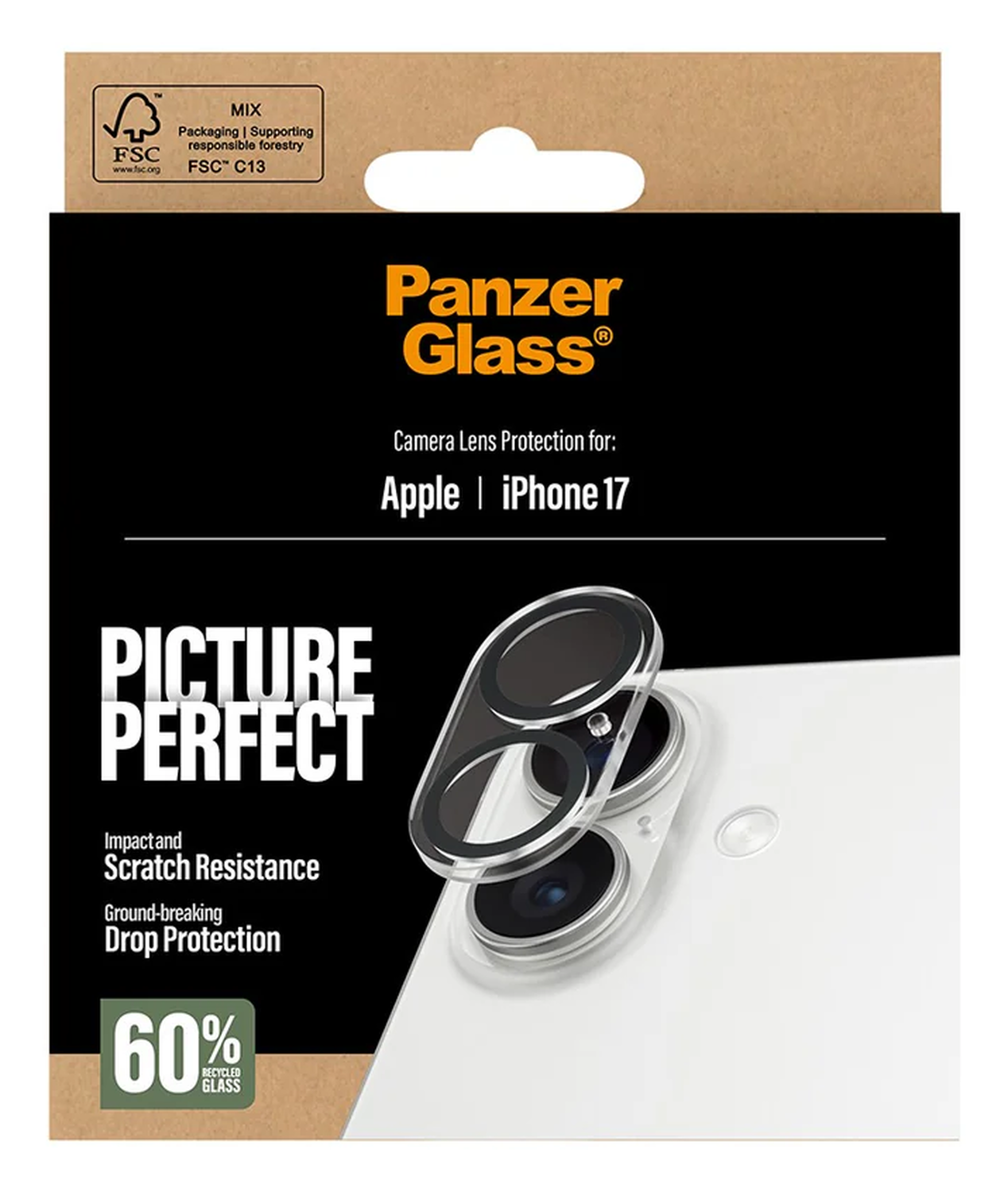 PanzerGlass PicturePerfect iPhone 17 Camera Protector Glas afbeelding 4