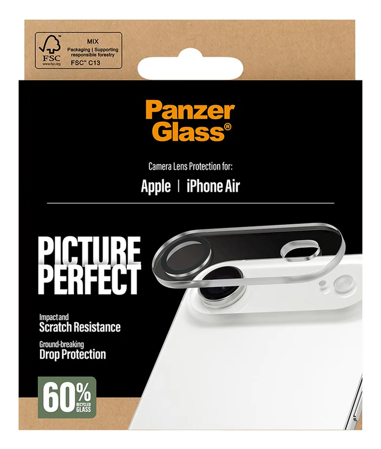 PanzerGlass PicturePerfect iPhone Air Camera Protector Glas afbeelding 4