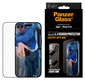 PanzerGlass Ultra-Wide Clear iPhone Air Screen Protector Tempered Glass