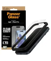 PanzerGlass Classic Fit iPhone 17 Pro Screen Protector Tempered Glass afbeelding