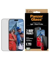 PanzerGlass Ultra-Wide iPhone 17 Pro Max Screen Protector Privacy Glass afbeelding