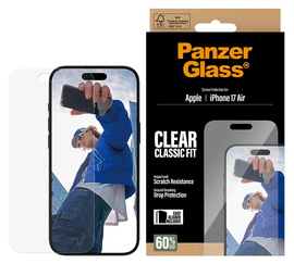 PanzerGlass Classic Fit iPhone Air Screen Protector Tempered Glass afbeelding