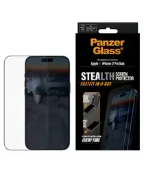 PanzerGlass Stealth iPhone 17 Pro Max Screen Protector Tempered Glass afbeelding
