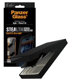 PanzerGlass Stealth iPhone Air Screen Protector Tempered Glass afbeelding