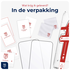 Rosso iPhone SE / 5 / 5S Tempered Glass met Installatietray (2-Pack) afbeelding 9