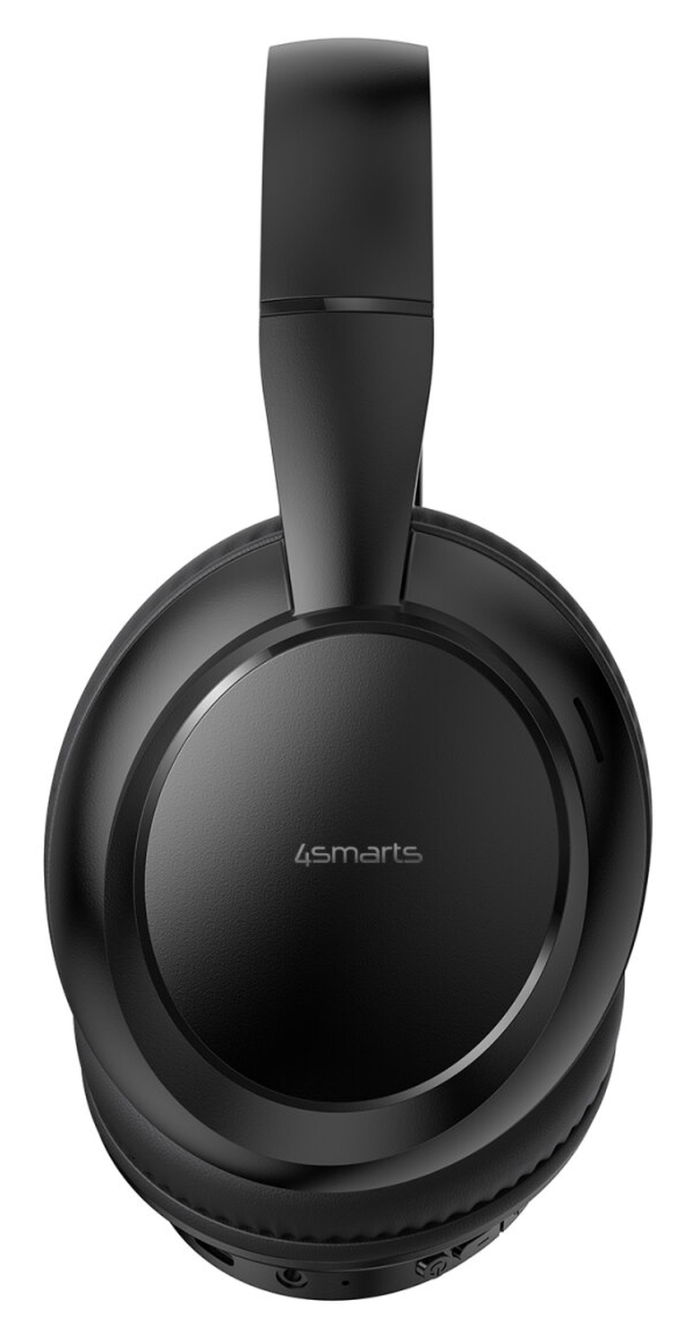 4smarts SkyBuds Wave Over-Ear Draadloze Bluetooth Koptelefoon Zwart afbeelding 9