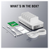 4Smarts Team 100W Laadstation 5x USB-C 1x USB-A Oplader Zilver afbeelding 8