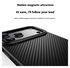 Apple iPhone 17 Pro Max Hoesje MagSafe Back Cover Carbon Fiber Zwart afbeelding 8