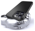 Apple iPhone 16 Pro Hoesje MagSafe Back Cover Carbon Fiber Zwart afbeelding 4