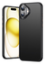 Apple iPhone 16 Hoesje MagSafe Back Cover Carbon Fiber Zwart afbeelding 1