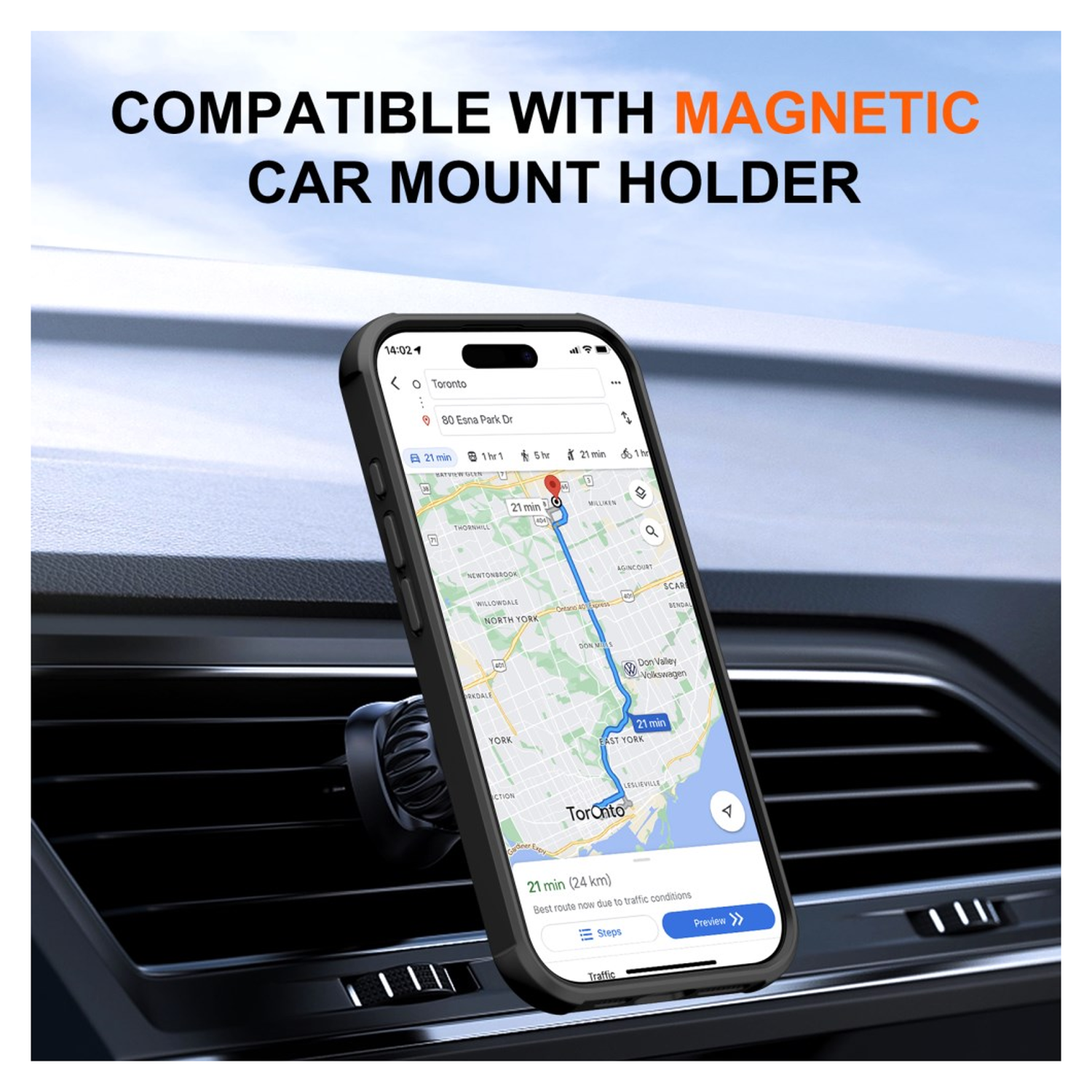 Apple iPhone 17 Hoesje MagSafe Back Cover met Kickstand Zwart afbeelding 4