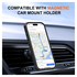 Apple iPhone 17 Pro Hoesje MagSafe Back Cover met Kickstand Zwart afbeelding 4