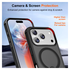 Apple iPhone 17 Pro Hoesje MagSafe Back Cover met Kickstand Zwart afbeelding 5