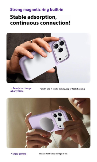 Apple iPhone 17 Pro Hoesje MagSafe Siliconen Back Cover Dun Zwart afbeelding 8
