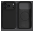 Apple iPhone 17 Pro Hoesje MagSafe Siliconen Back Cover Dun Zwart afbeelding 2