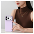 Apple iPhone 17 Pro Hoesje MagSafe Siliconen Back Cover Dun Roze afbeelding 6