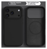 Apple iPhone 17 Pro Max Hoesje MagSafe Siliconen Back Cover Dun Zwart afbeelding 2