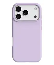 Apple iPhone 17 Pro Max Hoesje MagSafe Siliconen Back Cover Dun Paars afbeelding