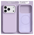 Apple iPhone 17 Pro Max Hoesje MagSafe Siliconen Back Cover Dun Paars afbeelding 2