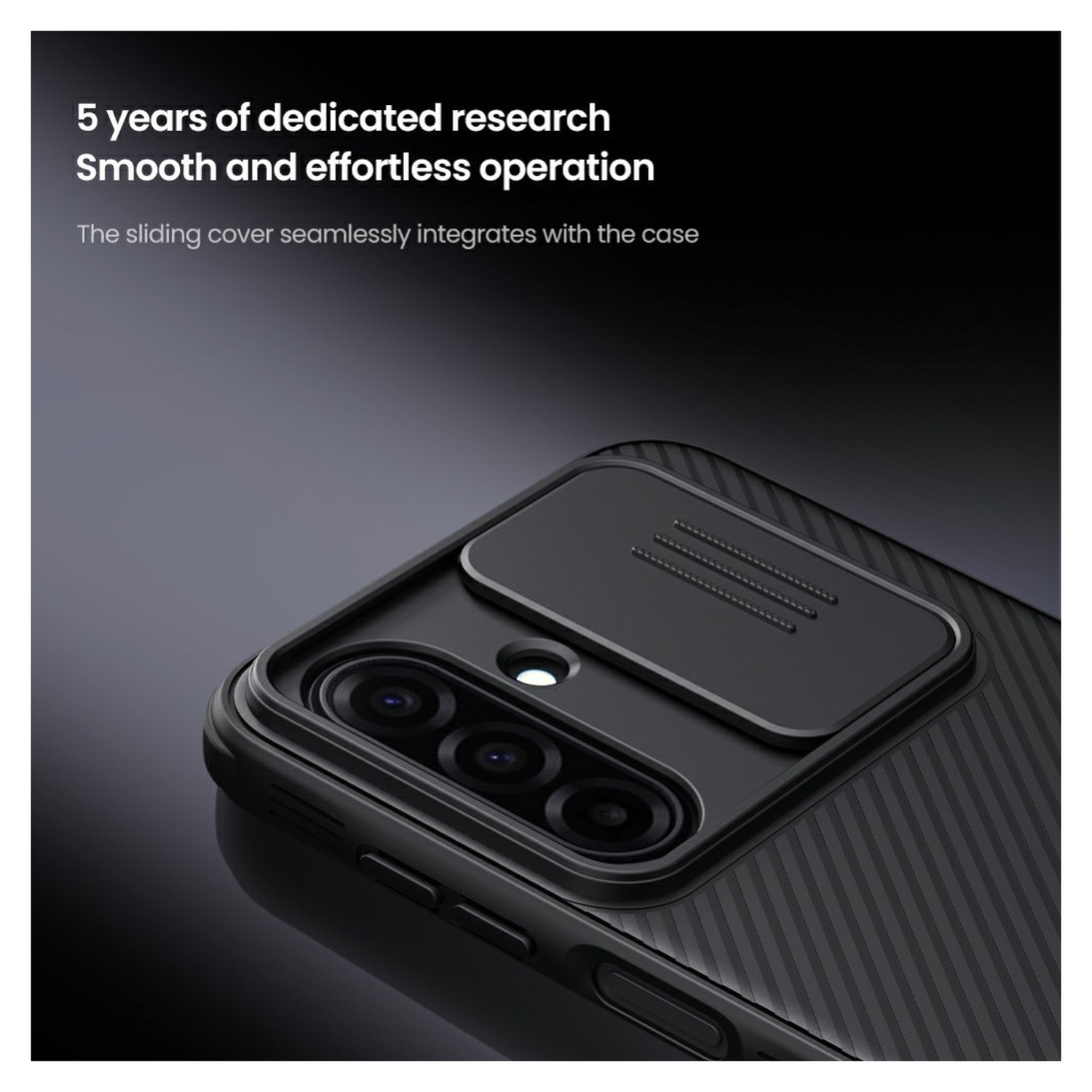 Nillkin CamShield MagSafe Samsung Galaxy A17 Hoesje Camera Slider Zwart afbeelding 4