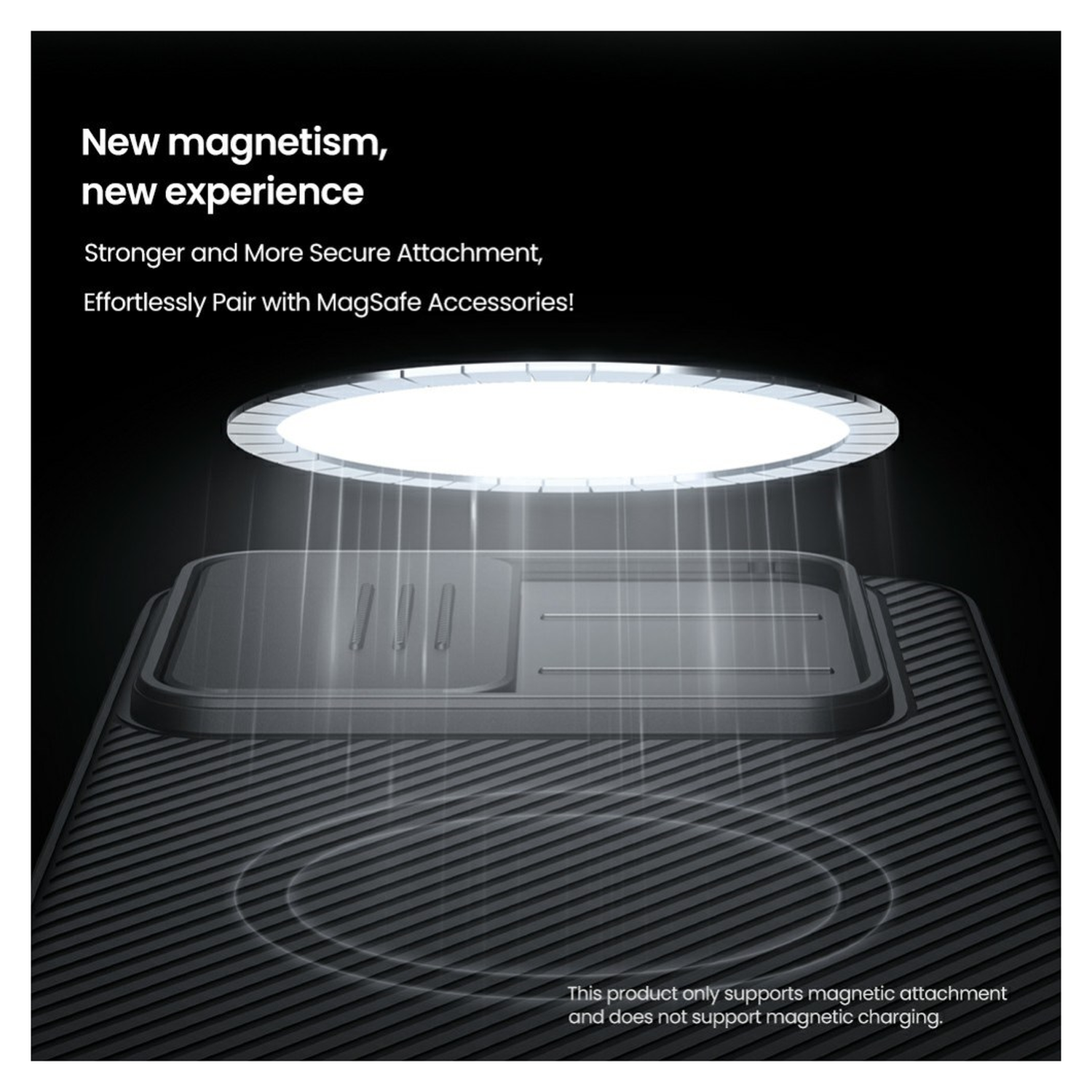 Nillkin CamShield MagSafe Samsung Galaxy A17 Hoesje Camera Slider Zwart afbeelding 5