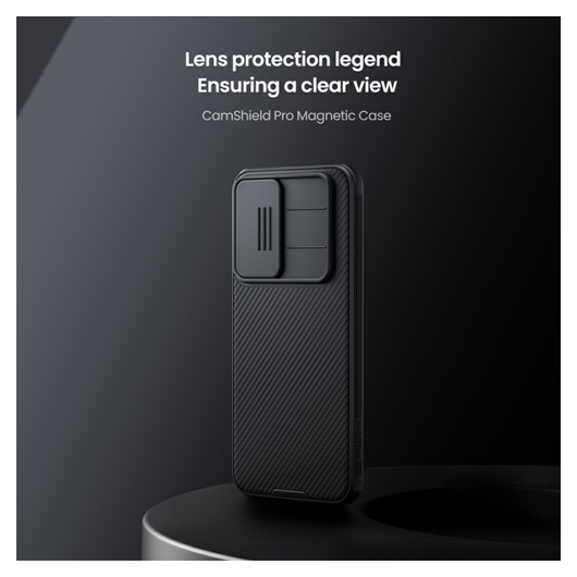 Nillkin CamShield MagSafe Samsung Galaxy A17 Hoesje Camera Slider Zwart afbeelding 3