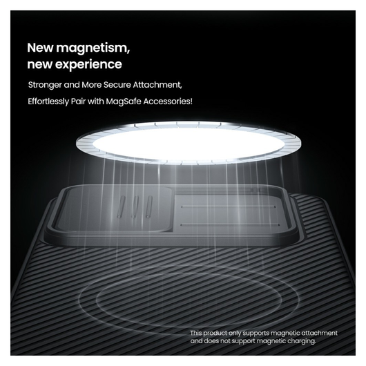 Nillkin CamShield MagSafe Samsung Galaxy A17 Hoesje Camera Slider Zwart afbeelding 5