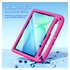 Dux Ducis PUFF Samsung Tab S10 Lite/S10 FE/S9 FE Kinder Tablethoes Handvat Roze afbeelding 6