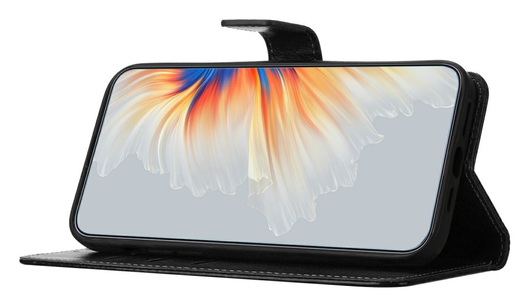Samsung Galaxy A17 / A26 Hoesje Mandala Book Case met Pasjeshouder Zwart afbeelding 3